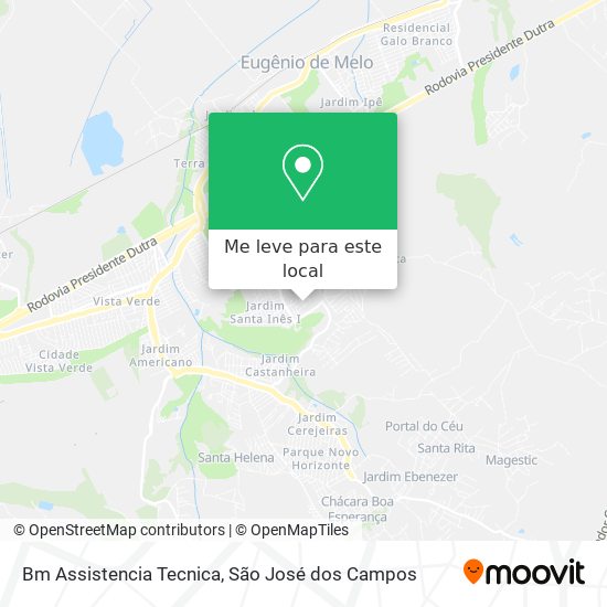Bm Assistencia Tecnica mapa