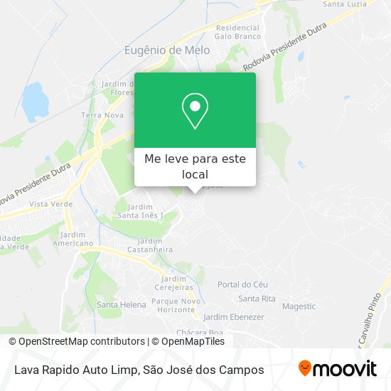 Lava Rapido Auto Limp mapa