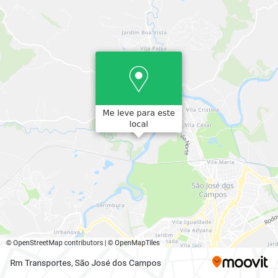 Rm Transportes mapa