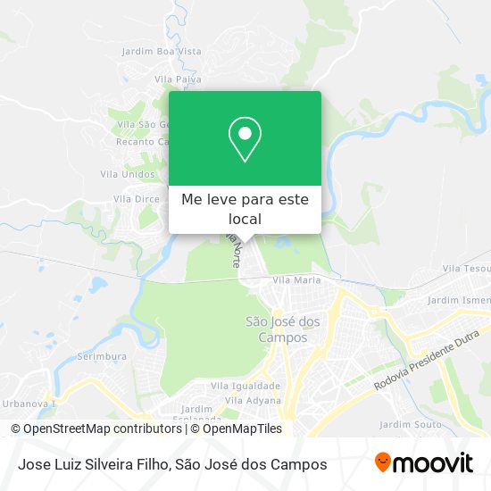 Jose Luiz Silveira Filho mapa