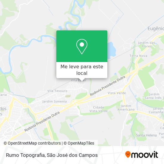 Rumo Topografia mapa