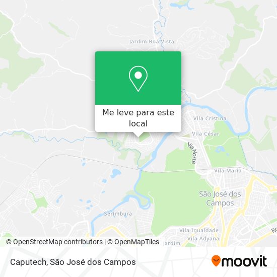 Caputech mapa