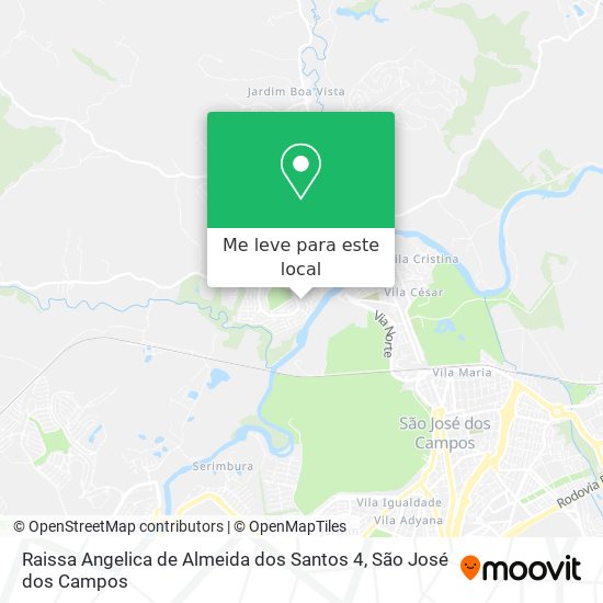 Raissa Angelica de Almeida dos Santos 4 mapa