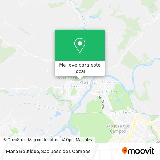 Mana Boutique mapa