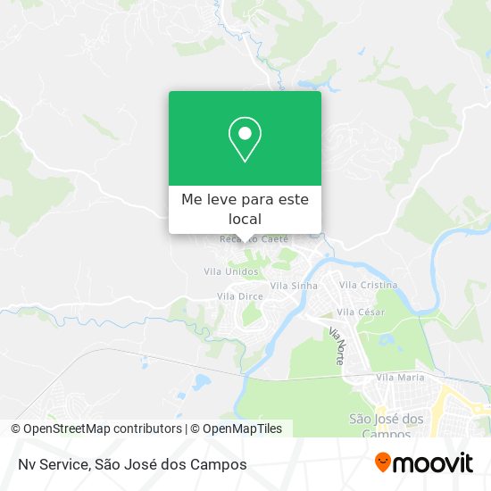 Nv Service mapa