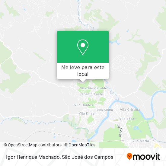 Igor Henrique Machado mapa