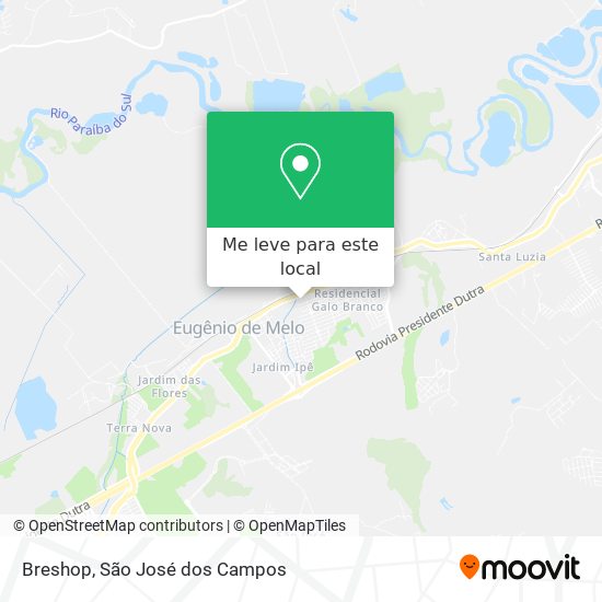 Breshop mapa