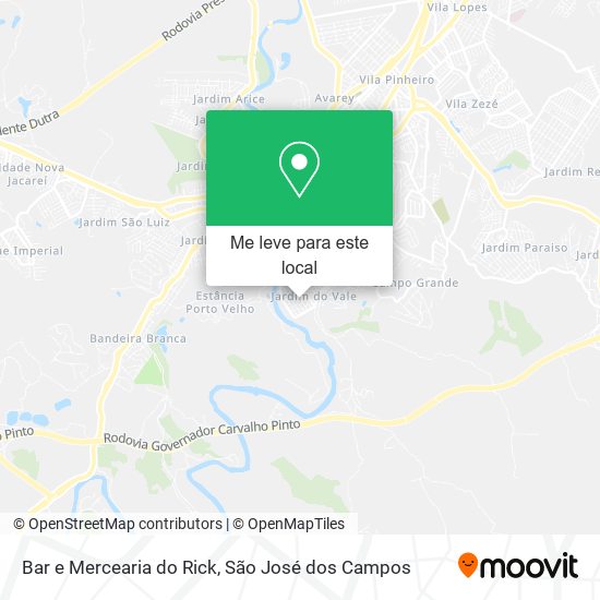 Bar e Mercearia do Rick mapa