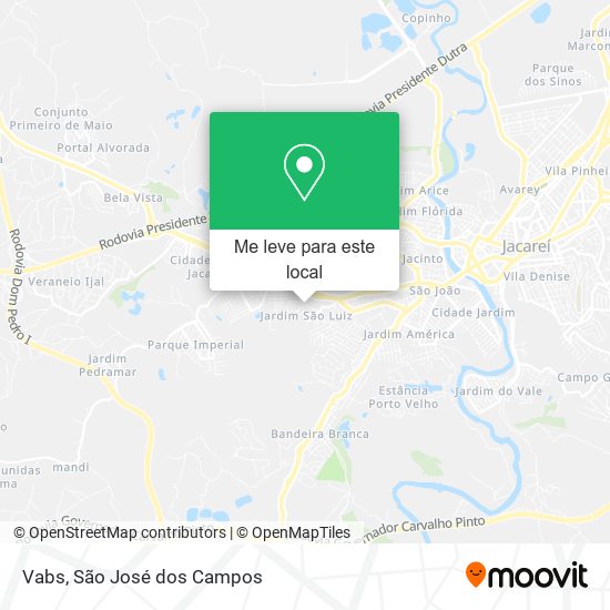 Vabs mapa