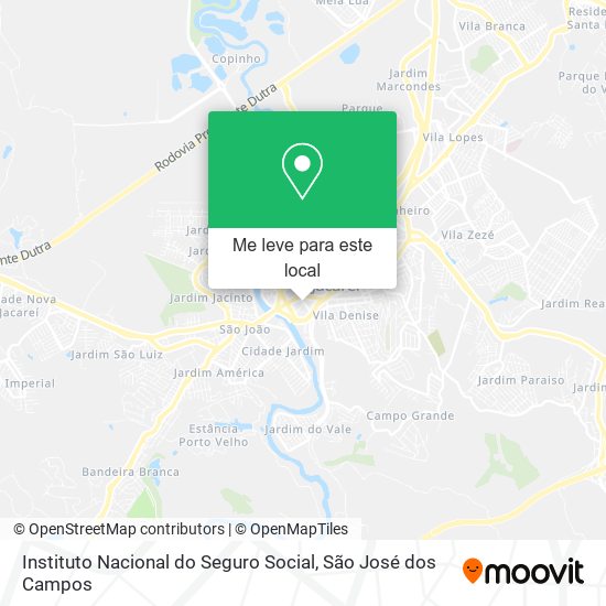 Instituto Nacional do Seguro Social mapa