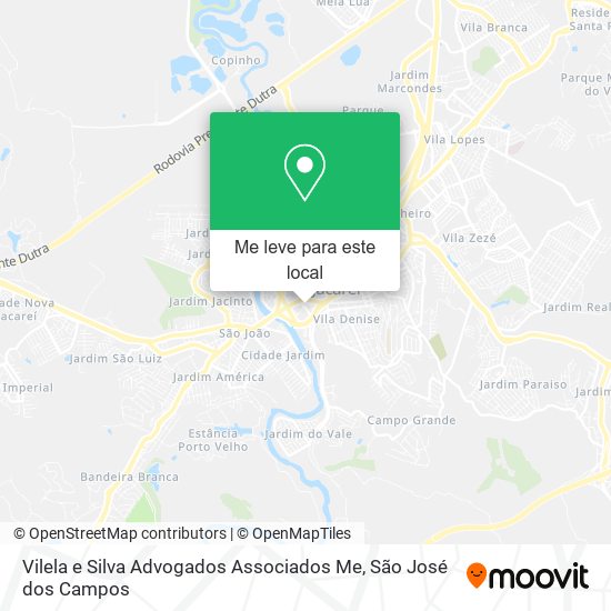 Vilela e Silva Advogados Associados Me mapa