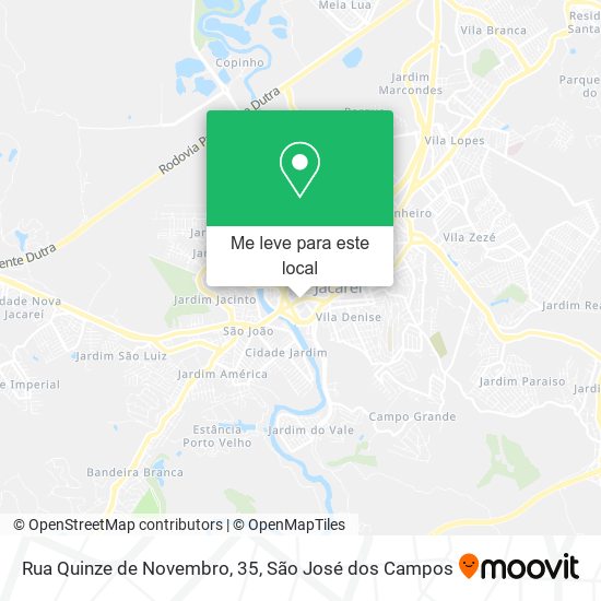 Rua Quinze de Novembro, 35 mapa
