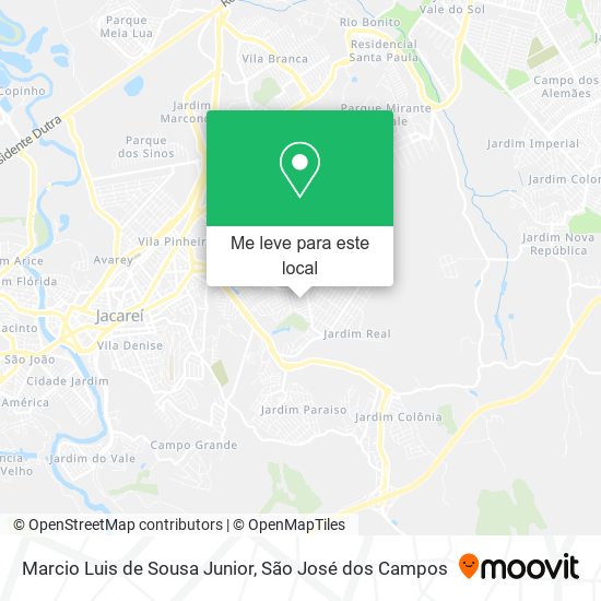 Marcio Luis de Sousa Junior mapa