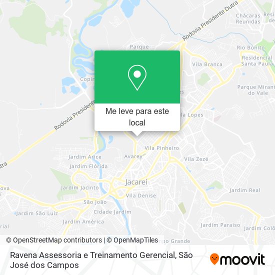 Ravena Assessoria e Treinamento Gerencial mapa