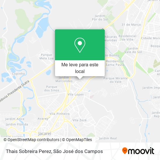 Thais Sobreira Perez mapa