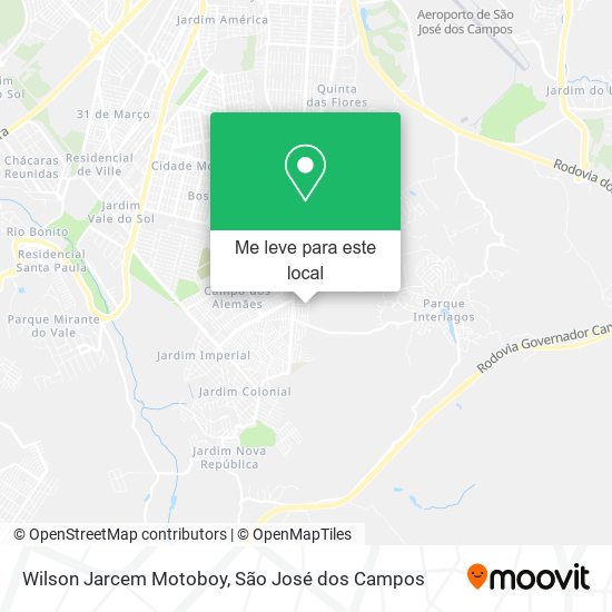 Wilson Jarcem Motoboy mapa