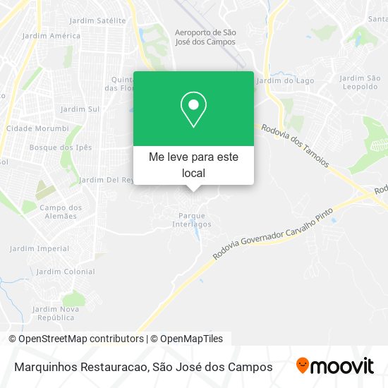 Marquinhos Restauracao mapa