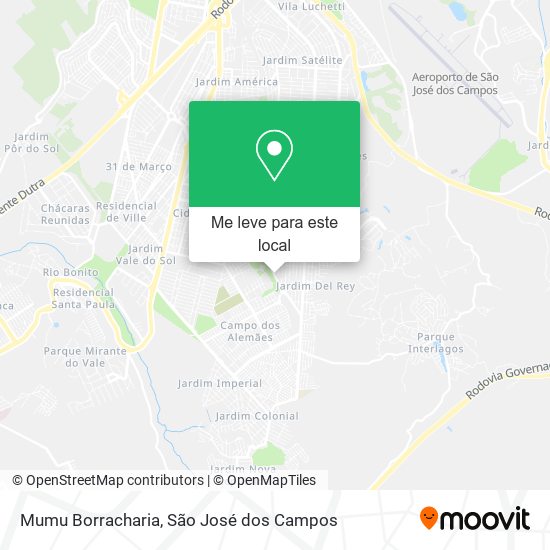 Mumu Borracharia mapa