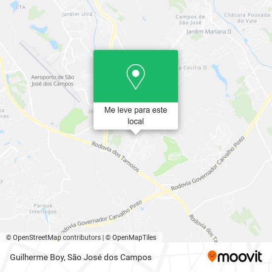 Guilherme Boy mapa