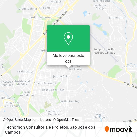 Tecnomon Consultoria e Projetos mapa