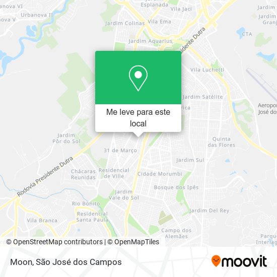 Moon mapa