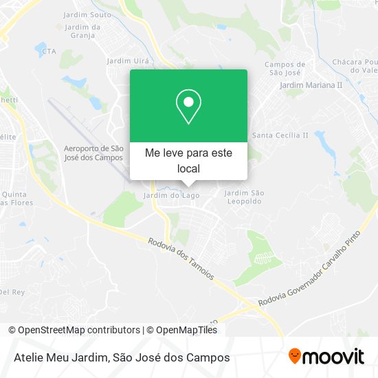 Atelie Meu Jardim mapa