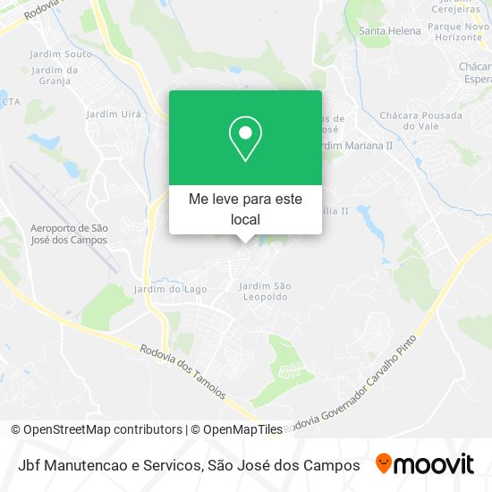 Jbf Manutencao e Servicos mapa