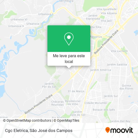 Cgc Eletrica mapa