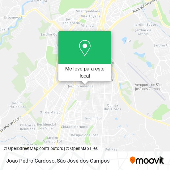 Joao Pedro Cardoso mapa