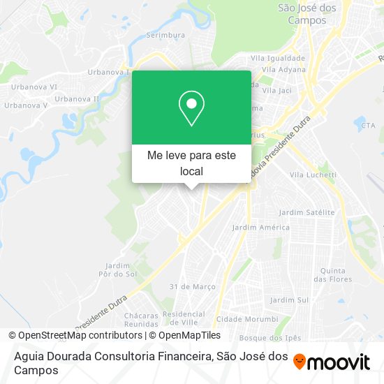 Aguia Dourada Consultoria Financeira mapa