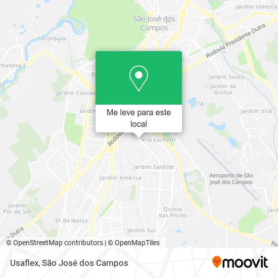 Usaflex mapa