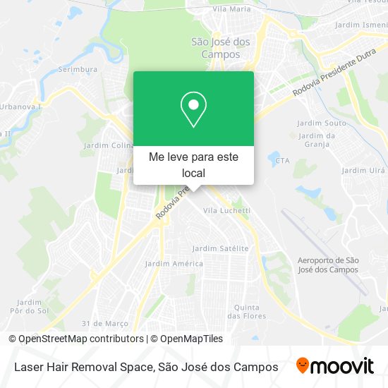 Laser Hair Removal Space mapa