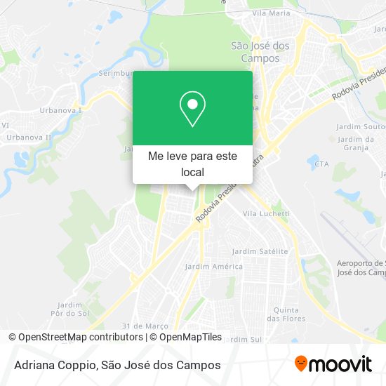 Adriana Coppio mapa