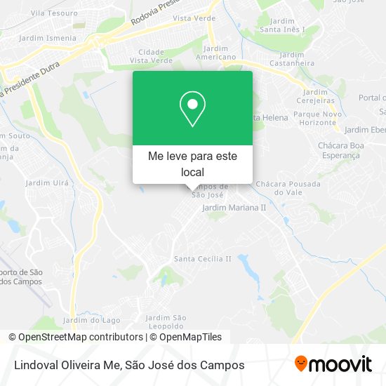Lindoval Oliveira Me mapa
