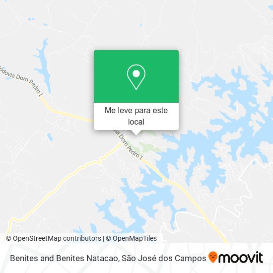 Benites and Benites Natacao mapa