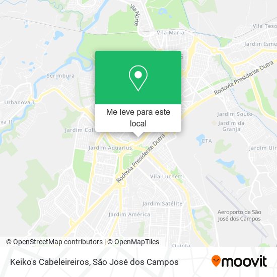 Keiko's Cabeleireiros mapa