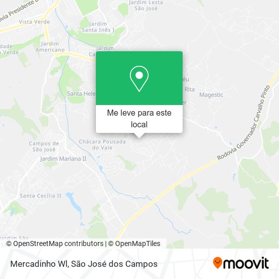 Mercadinho Wl mapa