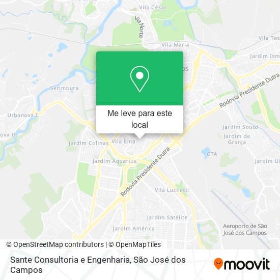 Sante Consultoria e Engenharia mapa