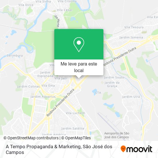 A Tempo Propaganda & Marketing mapa