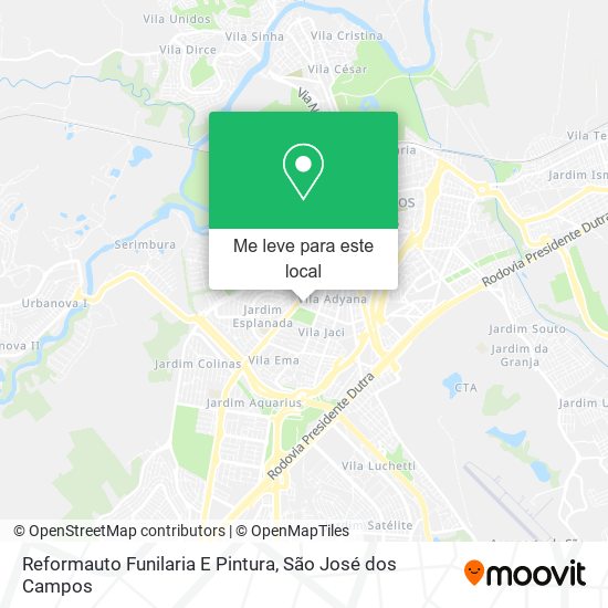 Reformauto Funilaria E Pintura mapa