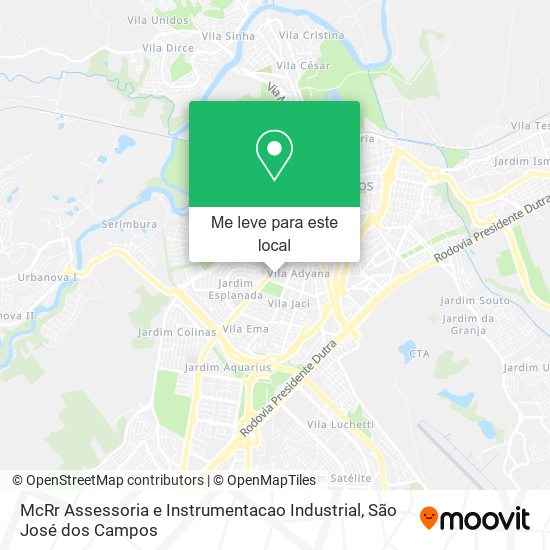 McRr Assessoria e Instrumentacao Industrial mapa