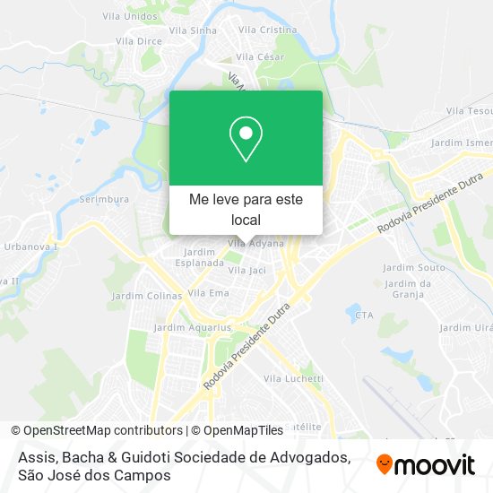 Assis, Bacha & Guidoti Sociedade de Advogados mapa