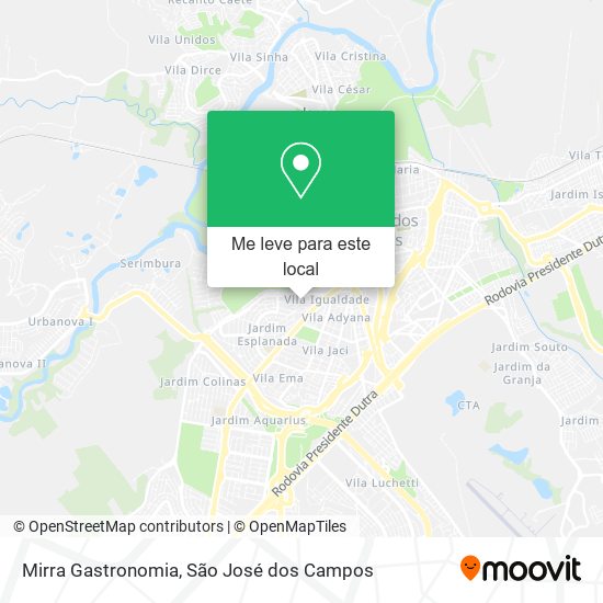 Mirra Gastronomia mapa