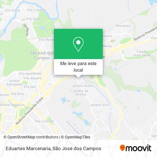 Eduartes Marcenaria mapa