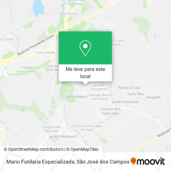 Mario Funilaria Especializada mapa