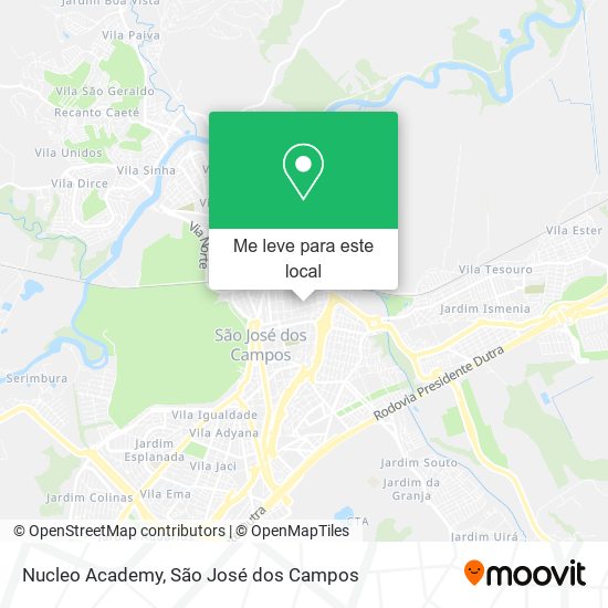 Nucleo Academy mapa