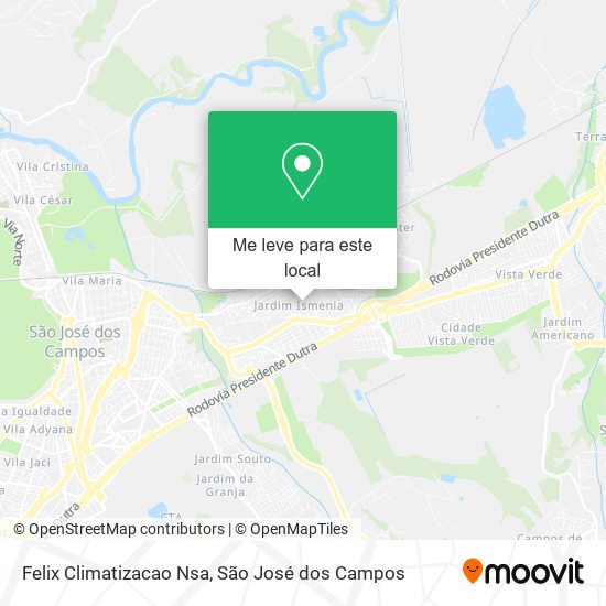 Felix Climatizacao Nsa mapa