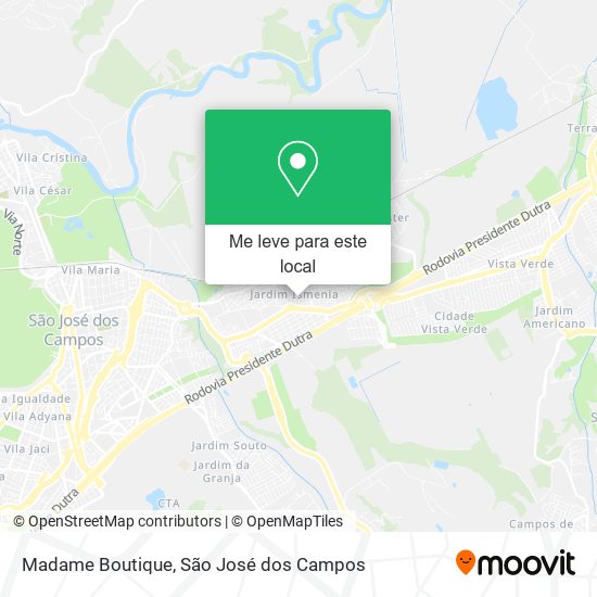 Madame Boutique mapa