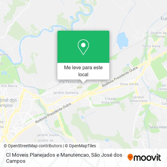 Cl Moveis Planejados e Manutencao mapa