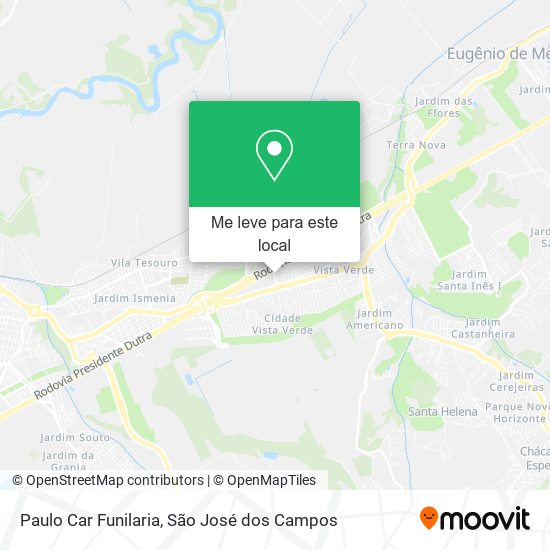 Paulo Car Funilaria mapa